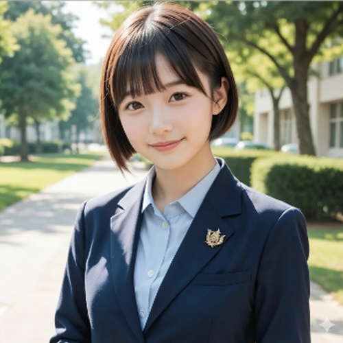 Han Min-ji, a high school girl with a crush